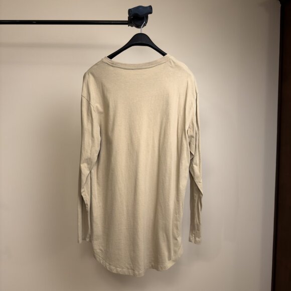 Jack & Jones Tan Long Sleeve T-Shirt (Medium) - Picture 2 of 3